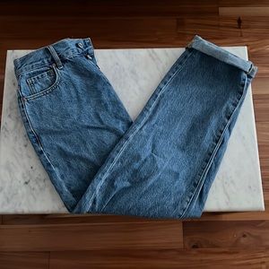 NWT Pacsun High Rise Straight Jeans Medium Wash
